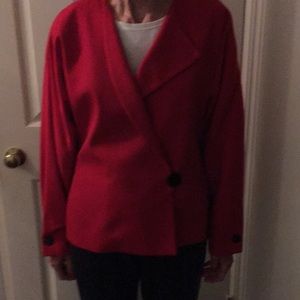 Vintage 90’s PSI Red wool Jacket